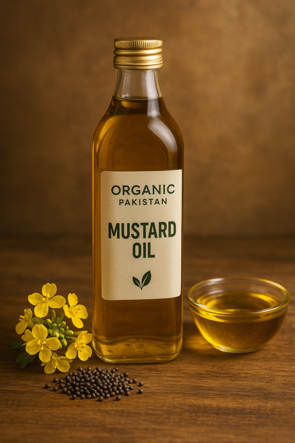 Pure Organic Mustard Oil